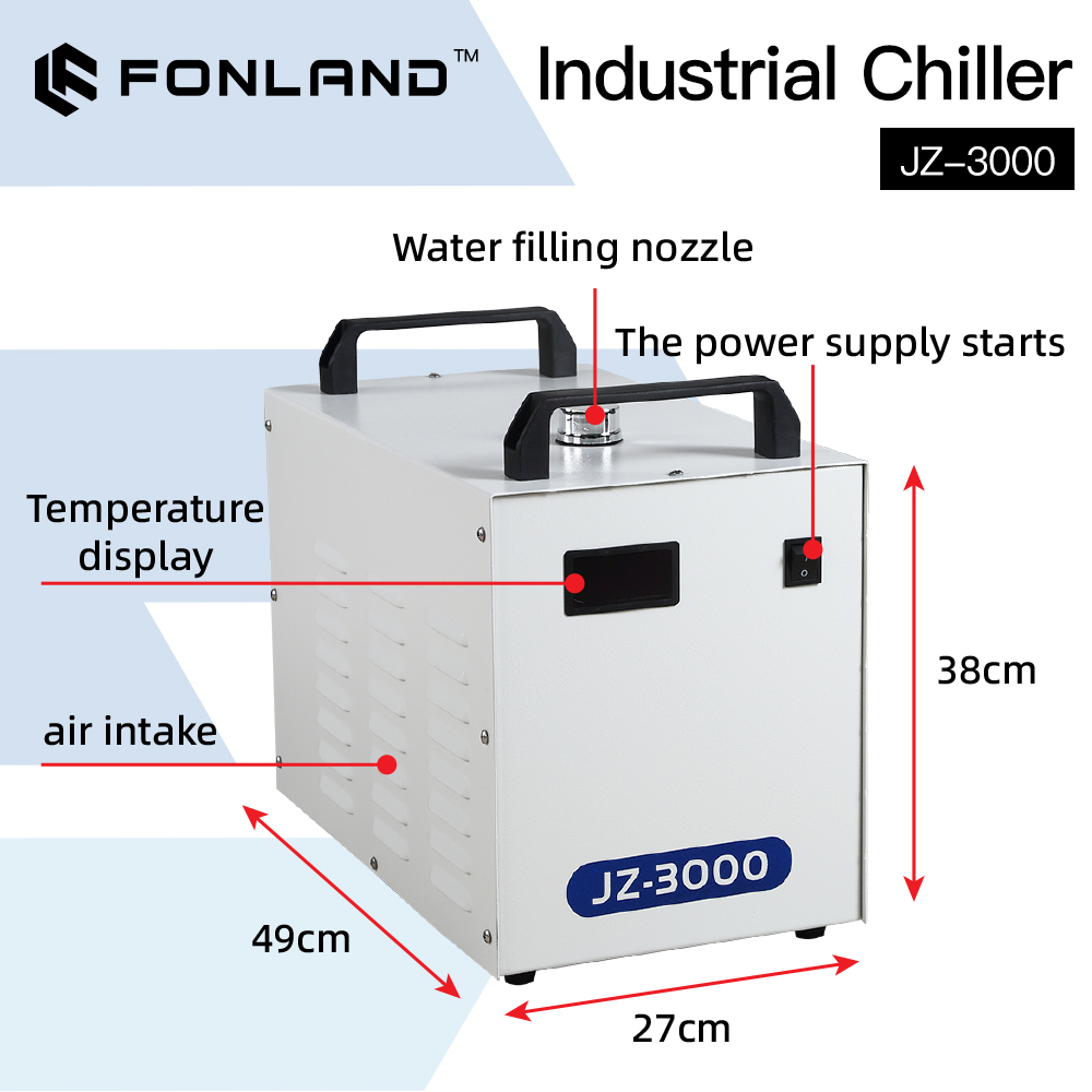 FONLAND JZ-3000 DG110V AG220V  - Laser Industrial Chiller recensione e prezzo